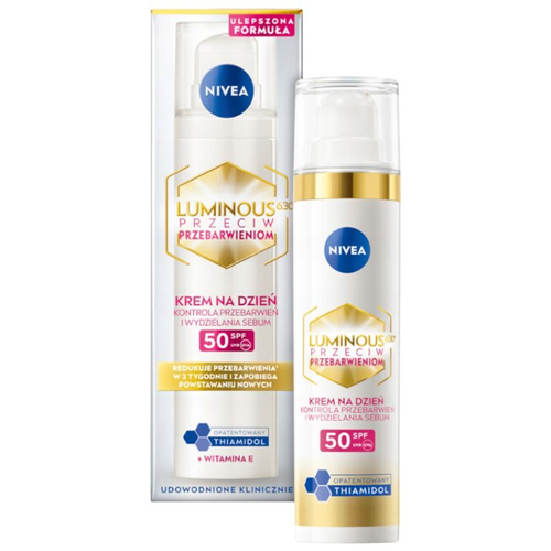 Nivea Luminous630 Przeciw Przebarwienom Krem Na Dzień Spf 50, 40 Ml