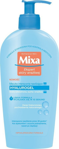 Mixa Hyalurogel Mleczko do ciała intensywnie nawilżające  400ml