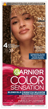 GARNIER Color Sensation Krem koloryzujący nr HL2 Karmelowy Blond - dla ciemnego brązu 1op.