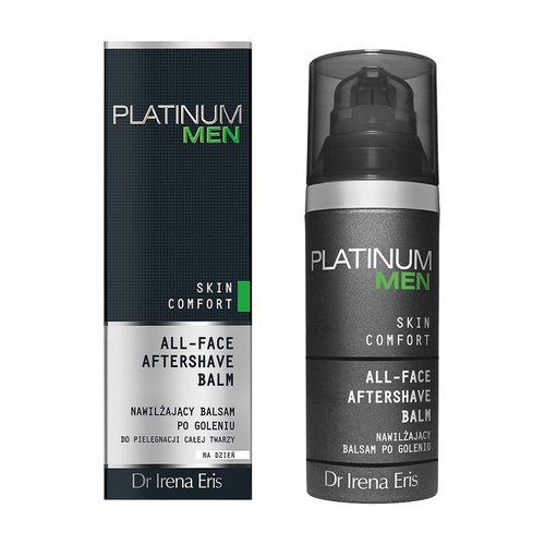 Dr Irena Eris Platinum Men Skin Comfort Aftershave Balm balsam po goleniu Nawilżający 50ml