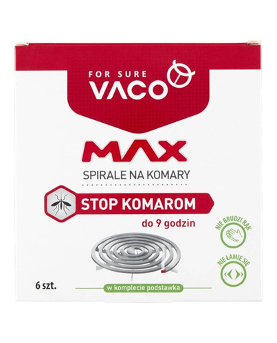 VACO MAX Spirale na komary - Stop Komarom  1op.-6szt