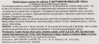 Beauty Formulas Wybielająca Pasta do zębów Charcoal 100ml + szczoteczka