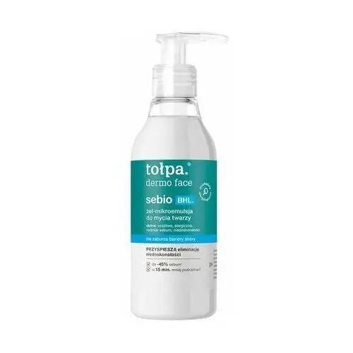 Tołpa Dermo Face Sebio BHL Żel - mikroemulsja do mycia twarzy 195 ml