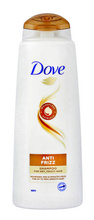Dove Anti Frizz Szampon wygładzający do włosów kręconych i suchych  400ml