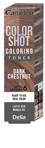 CAMELEO Color Shot Copper Toner do włosów Dark Chestnut 60 ml