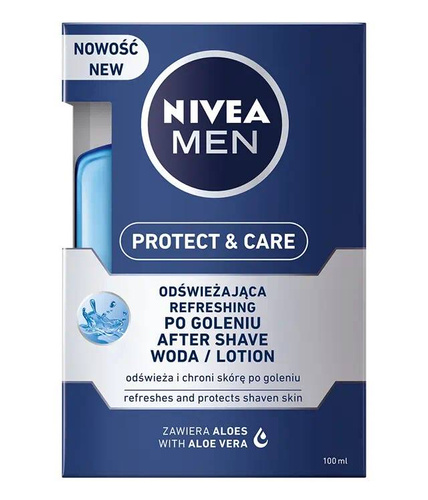 Nivea MEN Protect & Care Odświeżająca Woda po goleniu 100ml
