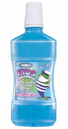 Beauty Formulas Active Oral Care Płyn do płukania ust dla dzieci Quick Rinse  500ml