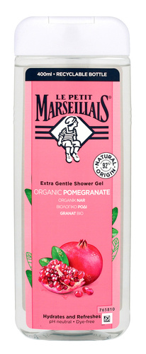 Le Petit Marseillais Żel pod prysznic Śródziemnomorski Granat BIO 400ml