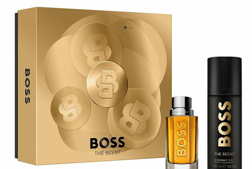 Hugo Boss The Scent zestaw dla mężczyzn edt 50ml +dezodorant spay 150ml