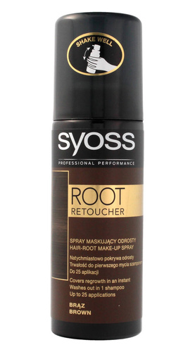 Syoss Root Retoucher Spray maskujący odrosty -  Brąz  120ml