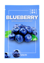 The SAEM Natural Maska w płacie Blueberry 21ml