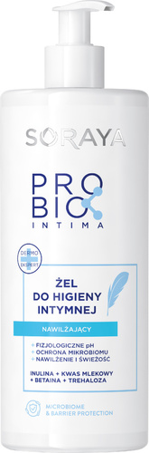 SORAYA Probio Intima - Nawilżający Żel do Higieny Intymnej 500 ml