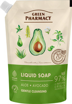 Green Pharmacy Mydło w Płynie Aloes i Awokado 460 ml - Zapas