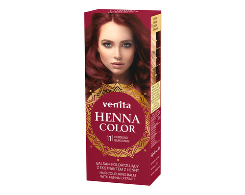 VENITA Henna Color Balsam koloryzujący z ekstraktem z Henny - 11 Burgund