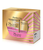 PERFECTA 24K Gold Rose Oil Zestaw prezentowy (krem na dzień i noc 60+ krem pod oczy)
