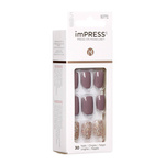 KISS Sztuczne Paznokcie samoprzylepne imPress - KIM011 (rozmiar S) 1op.(30szt)