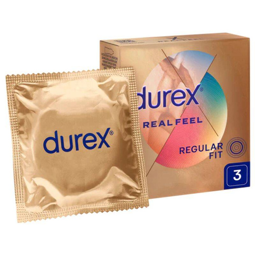 Durex Real Feel Prezerwatywy 3 szt.