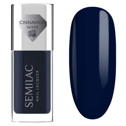 SEMILAC Nail Lacquer Klasyczny lakier do paznokci 113 Blue Ink 9 ml