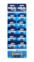 Gillette Blue 3 Plus Comfort - Maszynka do golenia dla mężczyzn, 10 szt.