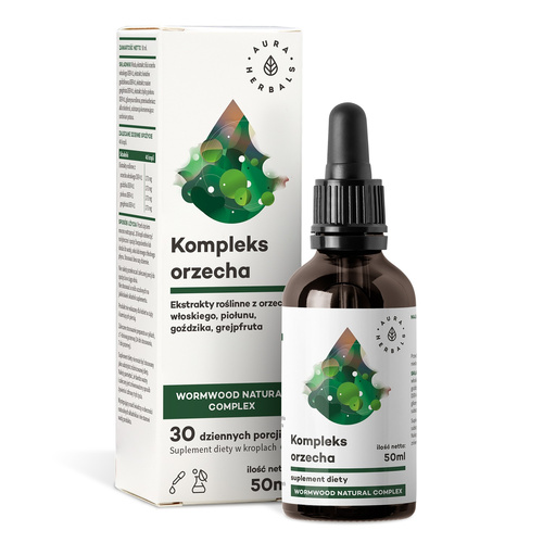 AURA HERBALS Kompleks Orzecha i Piołunu 50 ml