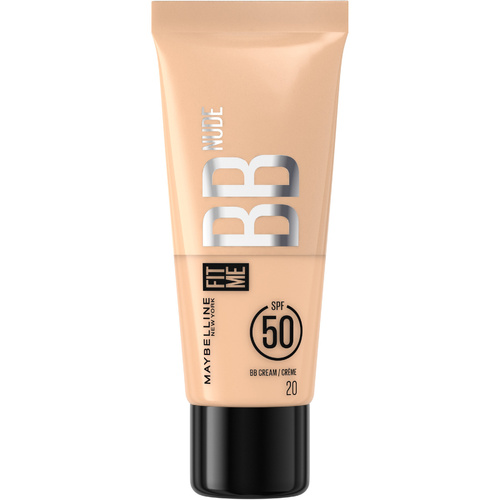 MAYBELLINE Fit Me Krem BB Nude SPF50 nr 20 30 ml