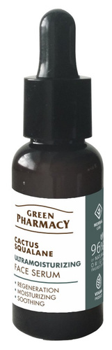 Green Pharmacy Kaktus & Skwalan - Ultranawilżające Serum do Twarzy 30 ml