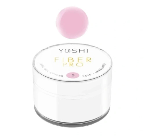YOSHI Żel Samopoziomujący Fiber PRO Gel UV LED No 5, 15ml
