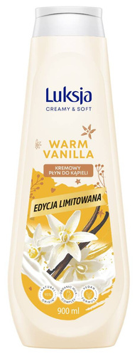 Luksja Kremowy Płyn do Kąpieli Warm Vanilla 900 ml
