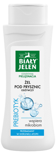 BIAŁY JELEŃ Żel pod prysznic Odżywczy z Prebiotykiem 300 ml - Codzienna Pielęgnacja