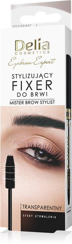 Delia Cosmetics Eyebrow Expert Stylizujący Fixer do brwi - transparentny 11ml