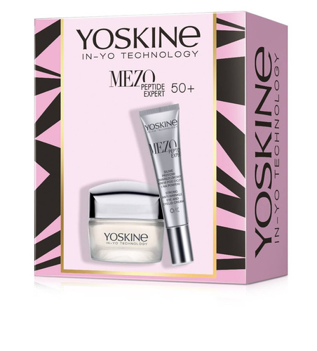 YOSKINE Zestaw prezentowy Mezo Peptide Expert (krem 50+ na dzień i noc + krem pod oczy )