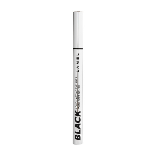 LAMEL Eyeliner z miękkim pędzelkiem Black 01