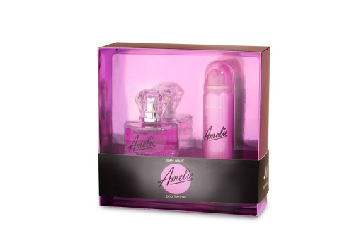 Jean Marc Amelie Zestaw prezentowy damski - woda perfumowana 60 ml + dezodorant 75 ml