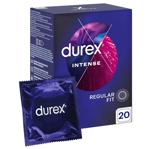 DUREX Intense 20 szt. Prezerwatywy Stymulujące