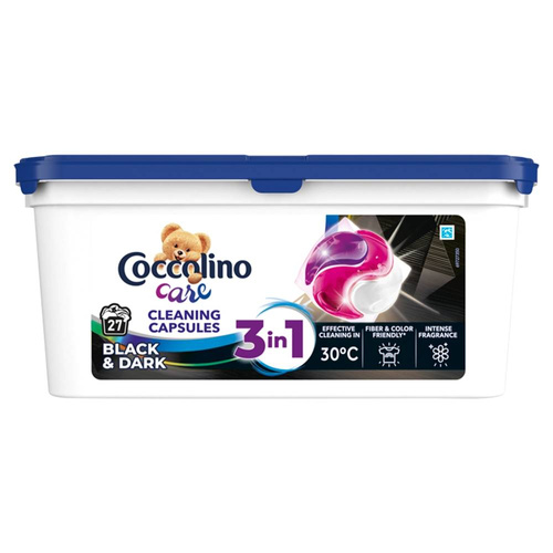 COCCOLINO Care Caps Kapsułki do prania 3in1 - Black & Dark 