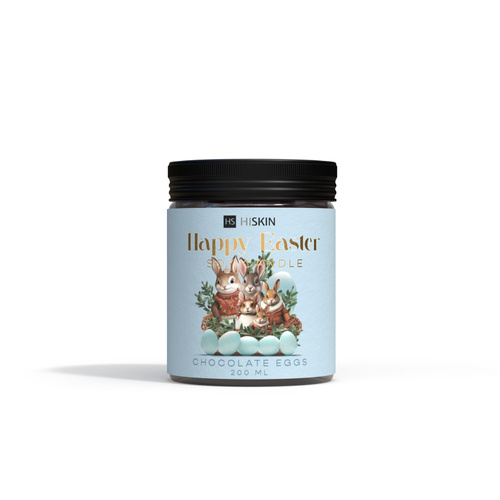 HISKIN HOME Świeca sojowa HAPPY EASTER - Czekoladowe Jajka 200 ml