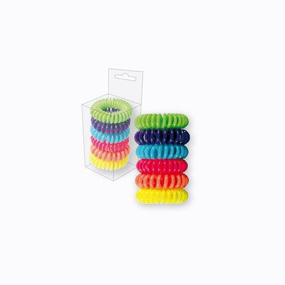 Top Choice Akcesoria do włosów Gumki "Wire" -6szt