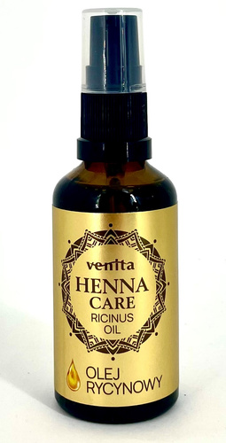 VENITA Henna Care Olej Rycynowy 100% z ekstraktem z henny 50ml