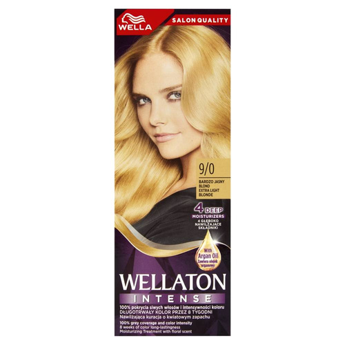 Wella Wellaton Intense Krem intensywnie koloryzujący nr 9/0 Bardzo Jasny Blond