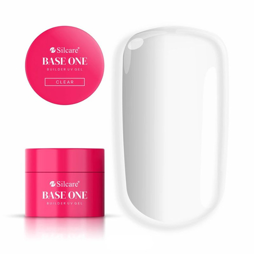 Silcare Żel UV Base One Clear 50 g