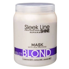 STAPIZ SLEEK LINE BLOND VIOLET Maska do włosów 1000 ml