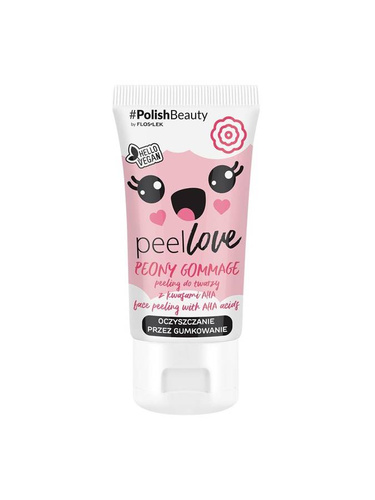 Floslek PeelLove Peeling do twarzy z kwasami AHA Peony Gommage  75ml