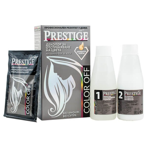 PRESTIGE COLOR OFF Trwały Dekoloryzator do Włosów 245 ml
