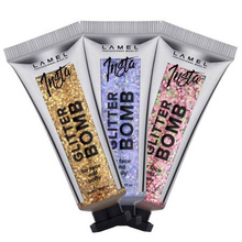 LAMEL Insta Brokat w żelu Glitter Bomb do twarzy i ciała 3x 20ml