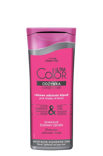 Joanna Ultra Color Odżywka do włosów koloryzująca - różowe odcienie blond  200g