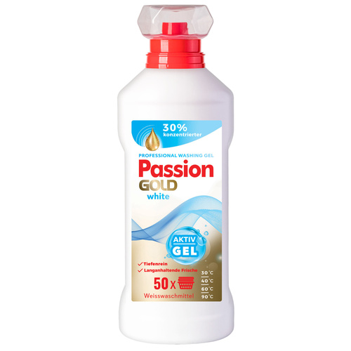 PASSION GOLD Żel do prania białych ubrań 2000 ml