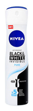 Nivea Dezodorant  INVISIBLE PURE spray damski  150ml