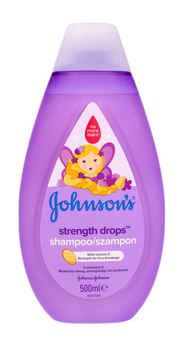 Johnson's Szampon wzmacniający dla dzieci Strenght Drops 500ml