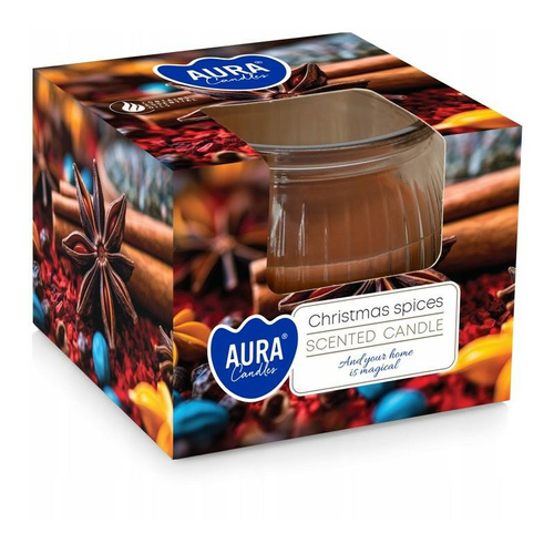 Aura świeca zapachowa sn69-406 swiateczne przyprawy