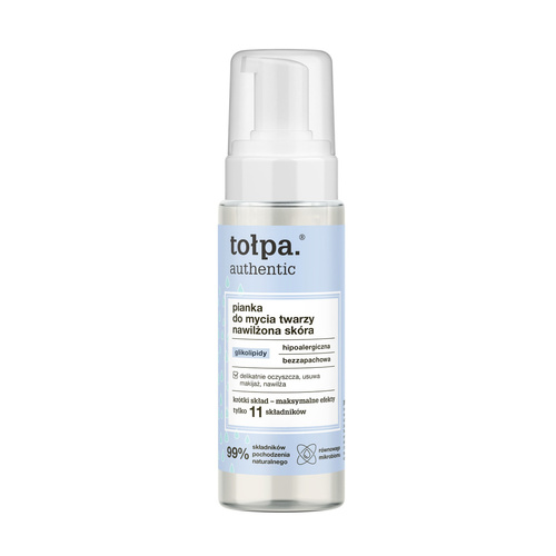 Tołpa Authentic Pianka do mycia twarzy - nawilżona skóra 150 ml